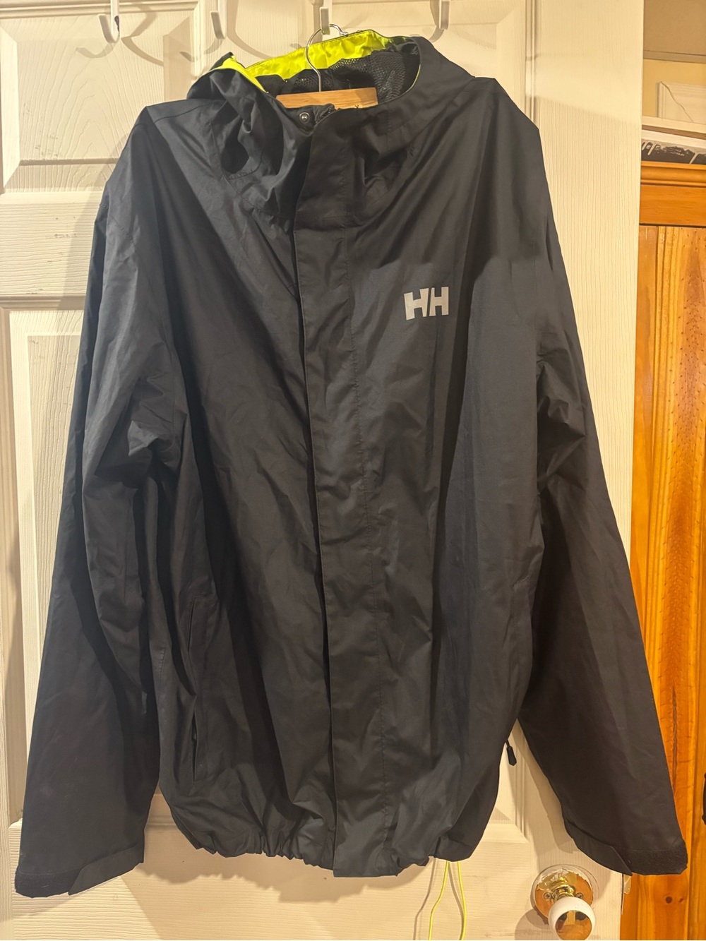 Helly Hansen Black with Yellow Lining